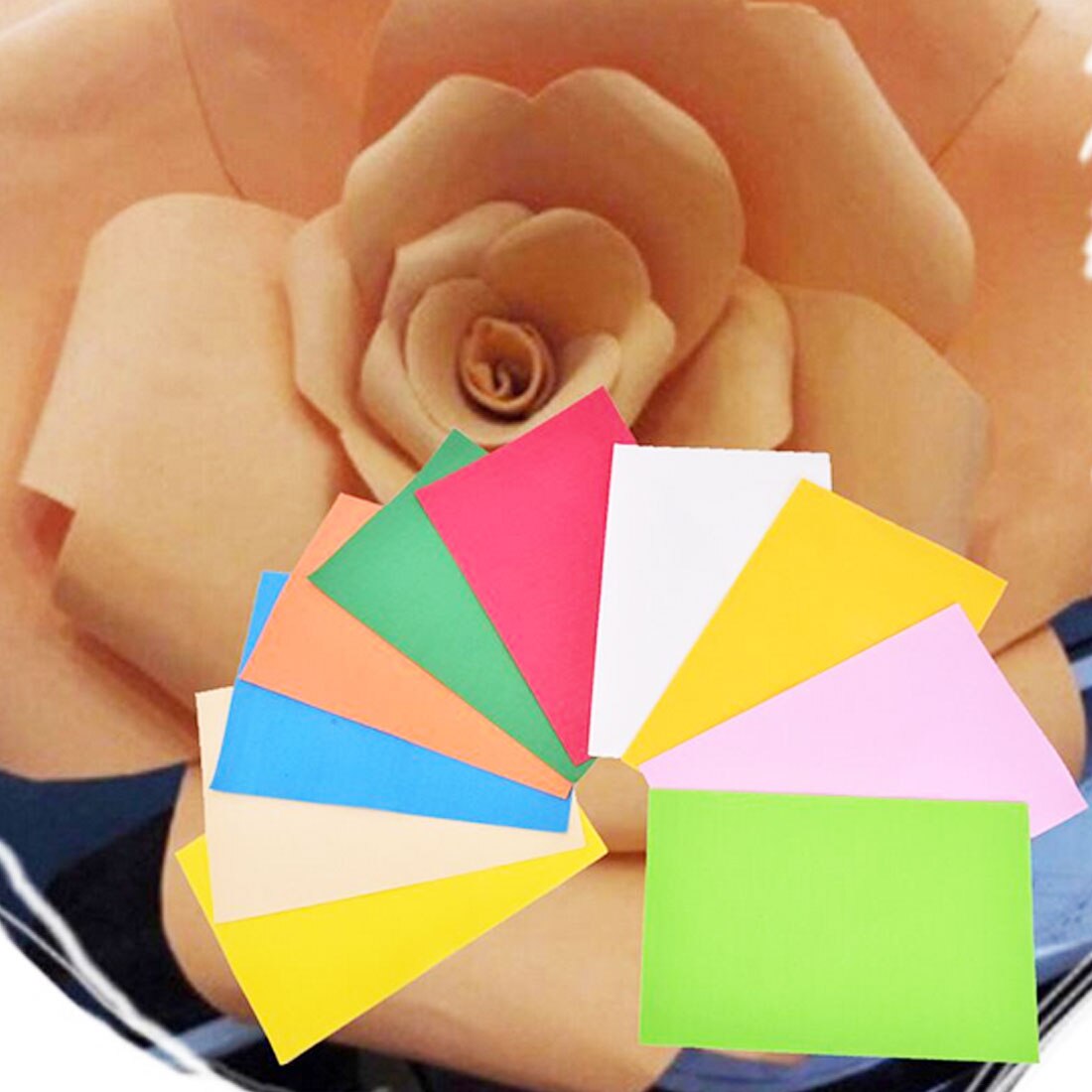 10pcs/set 10 colors A4 1.5mm Thick Sponge Foam Craft Sponge Foam Paper Fold scrapbooking Papers Craft DIY Material sheet