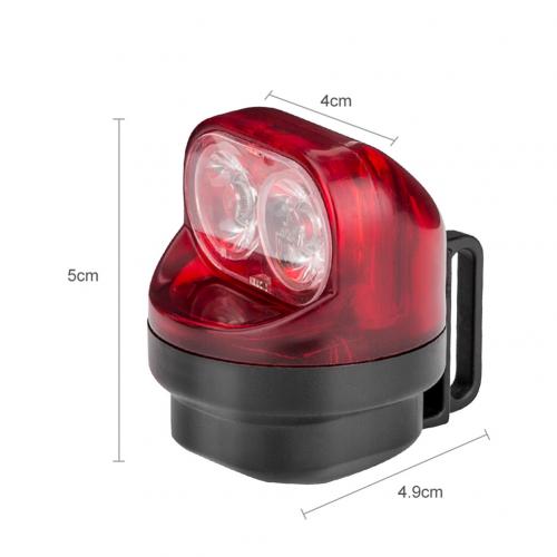 Fahrrad LED Rücklicht selbst-angetrieben magnetisch Induktion Nacht Warnung Hinten Lampe: Ursprünglich Titel