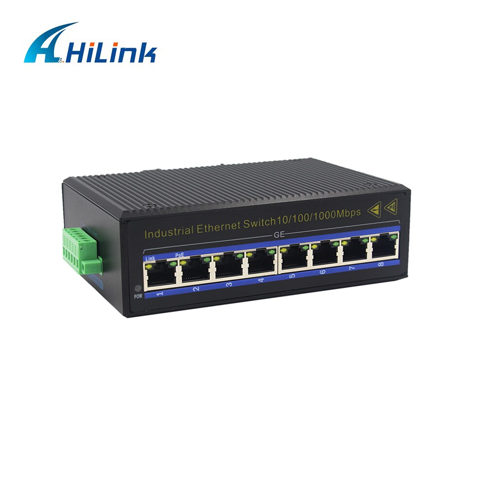 Un-Verwaltet 8 Hafen 10/ 100/100 0Mbps Ethernet industriell Ethernet schalten