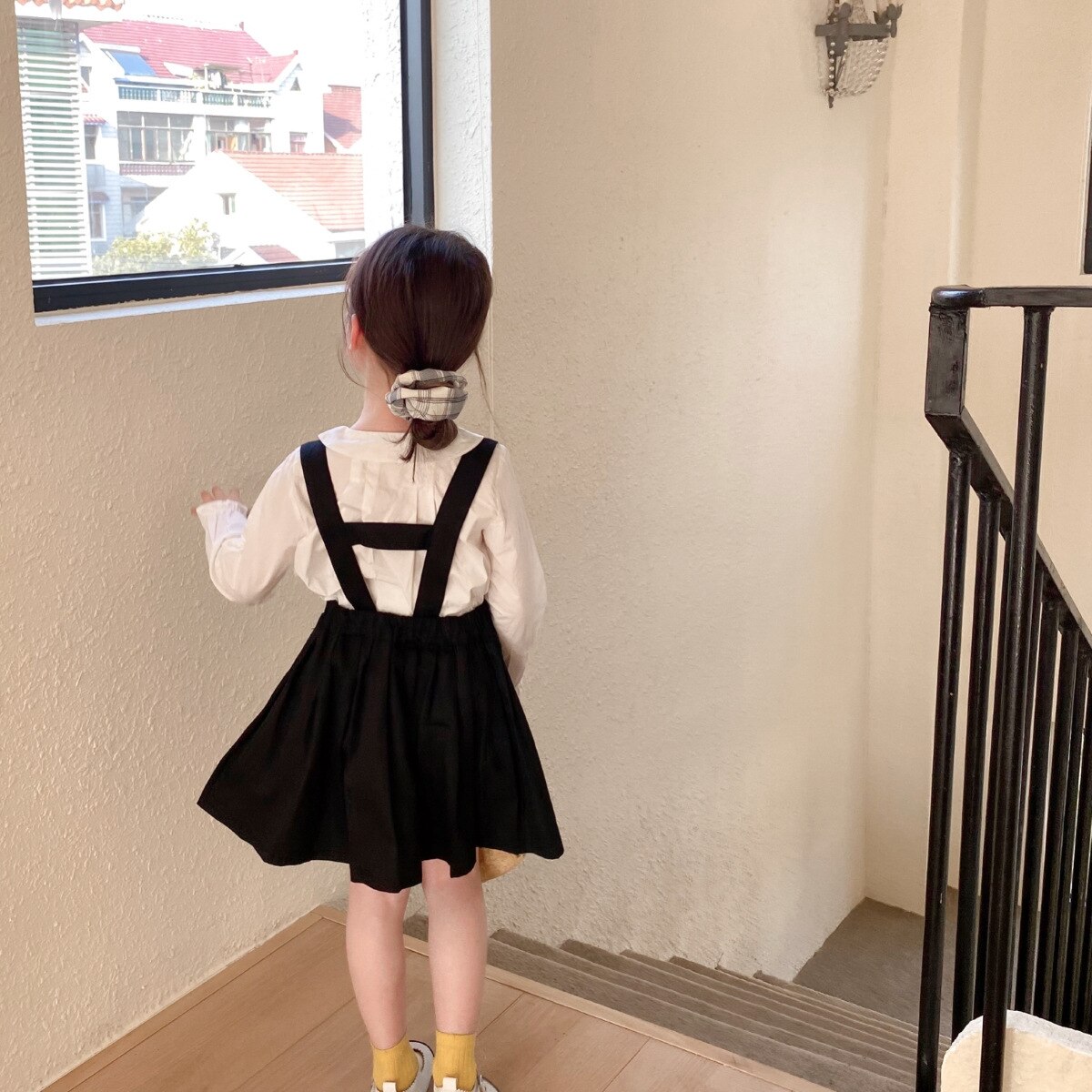 Gonna a pieghe da principessa per bambina: 7T