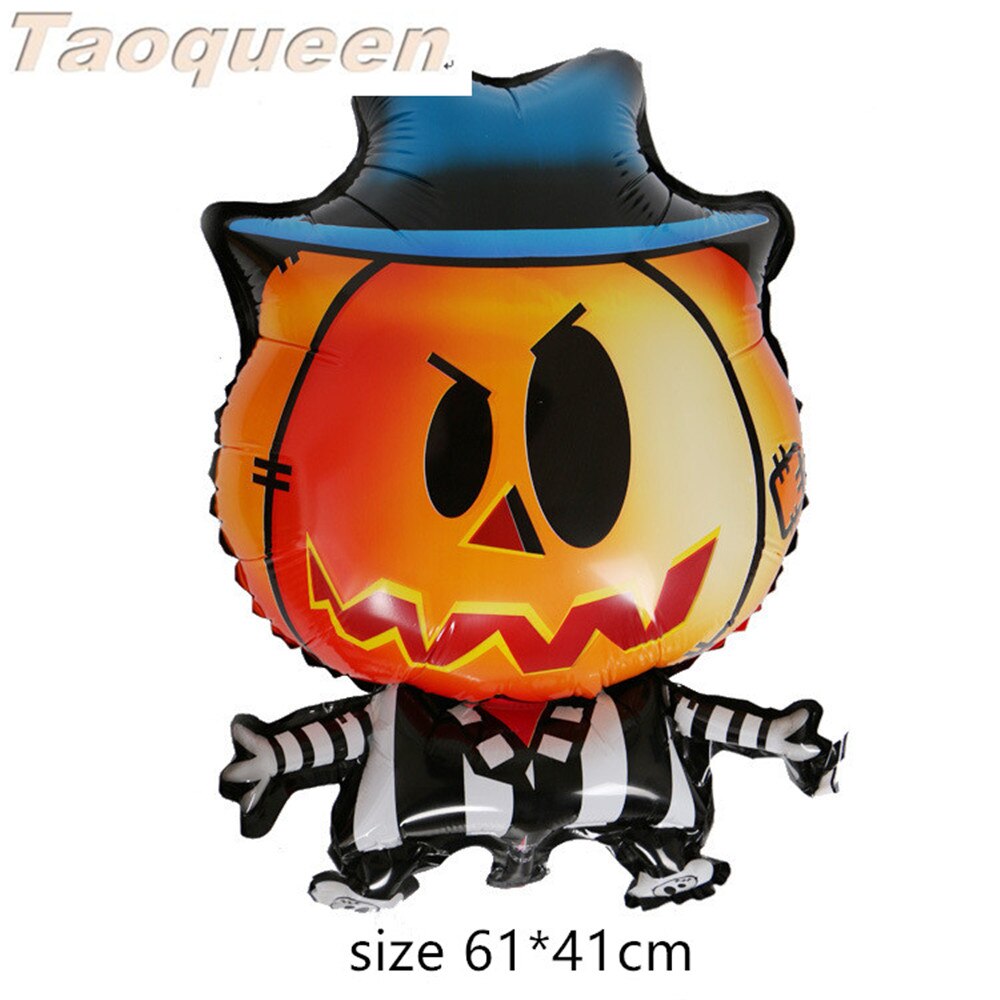 Halloween kurpitsa haamu ilmapallot halloween koristeet folio ilmapallot puhallettavat lelut lepakko halloween juhlatarvikkeet sarjakuva hattu: 0