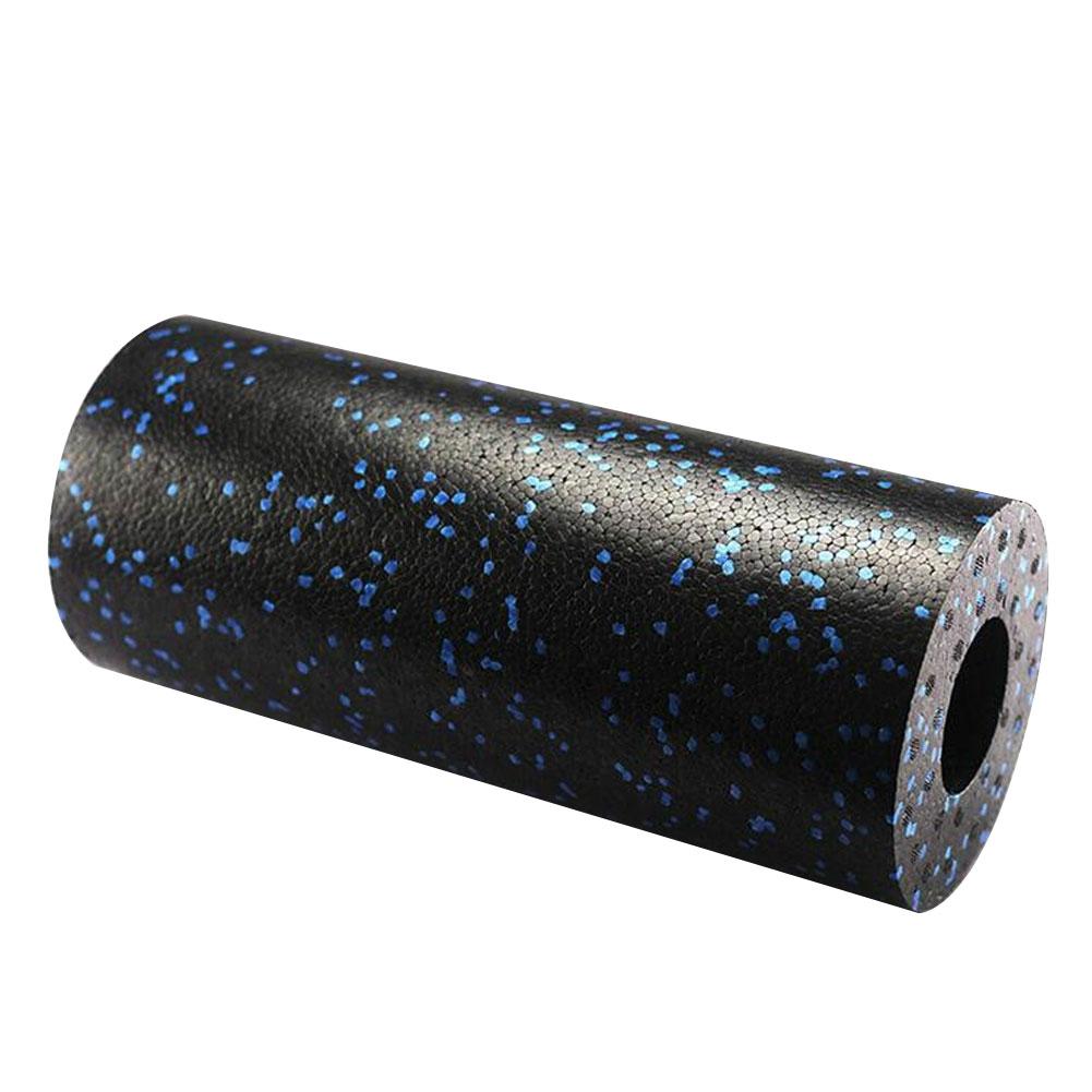 Fitnessstudio, yoga, pilates, übungen, massage, schaumstoffrolle, säule, körperformungswerkzeug: Blau