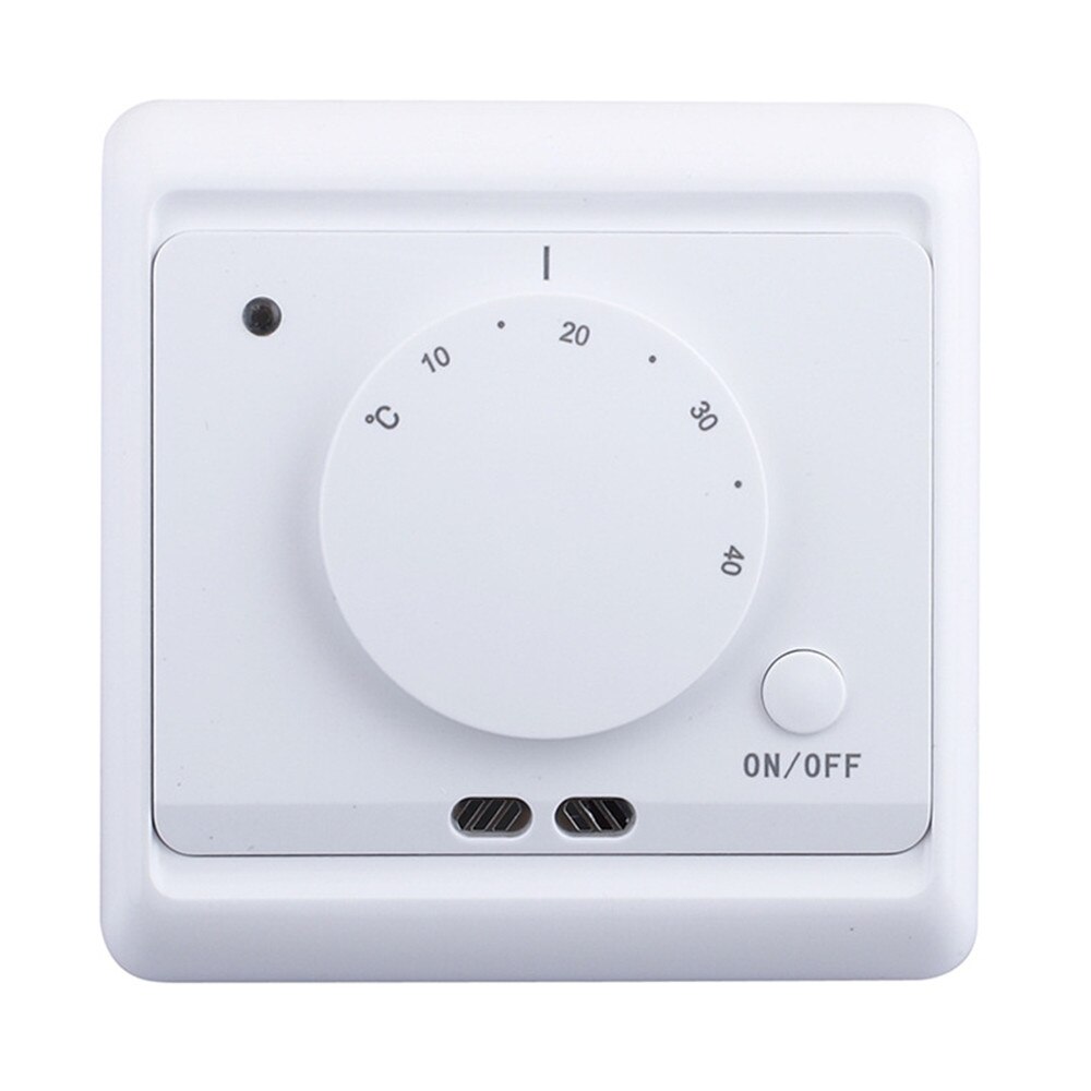 Smart Temperature Controller Thermostat AC200~240V Electric Floor Heating Temperature Regulator Knob Room Thermostat