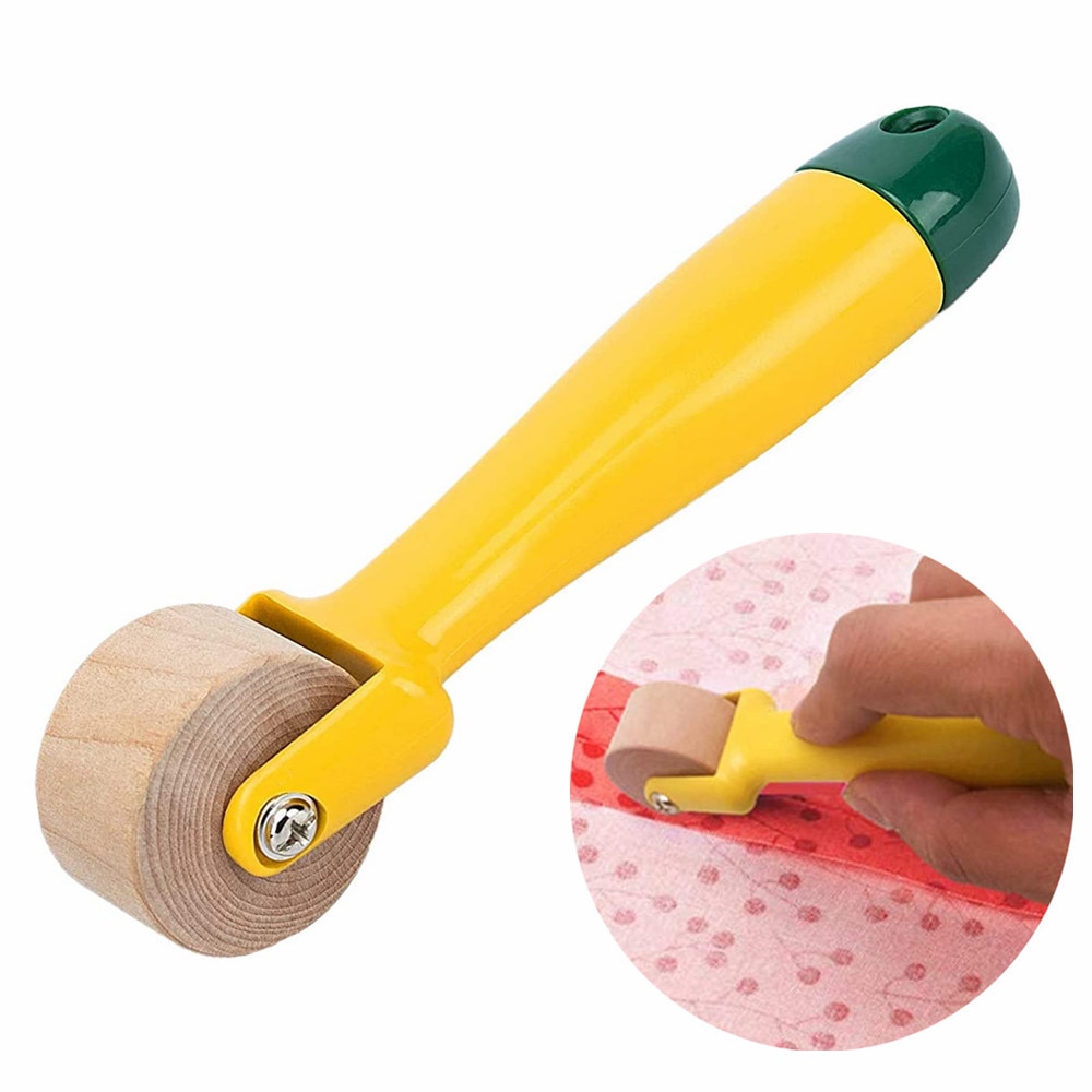 Seam Roller Roll Press Quilting Tool Wallpaper Roller With Easy To Grip Convenient Press Seams Roll & Press Sewing Tools YJ364