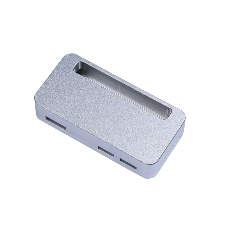 SB Hoogwaardige Raspberry Pi Zero Case - Helder Transparant - Open/Gesloten - Wandmontage - Wit