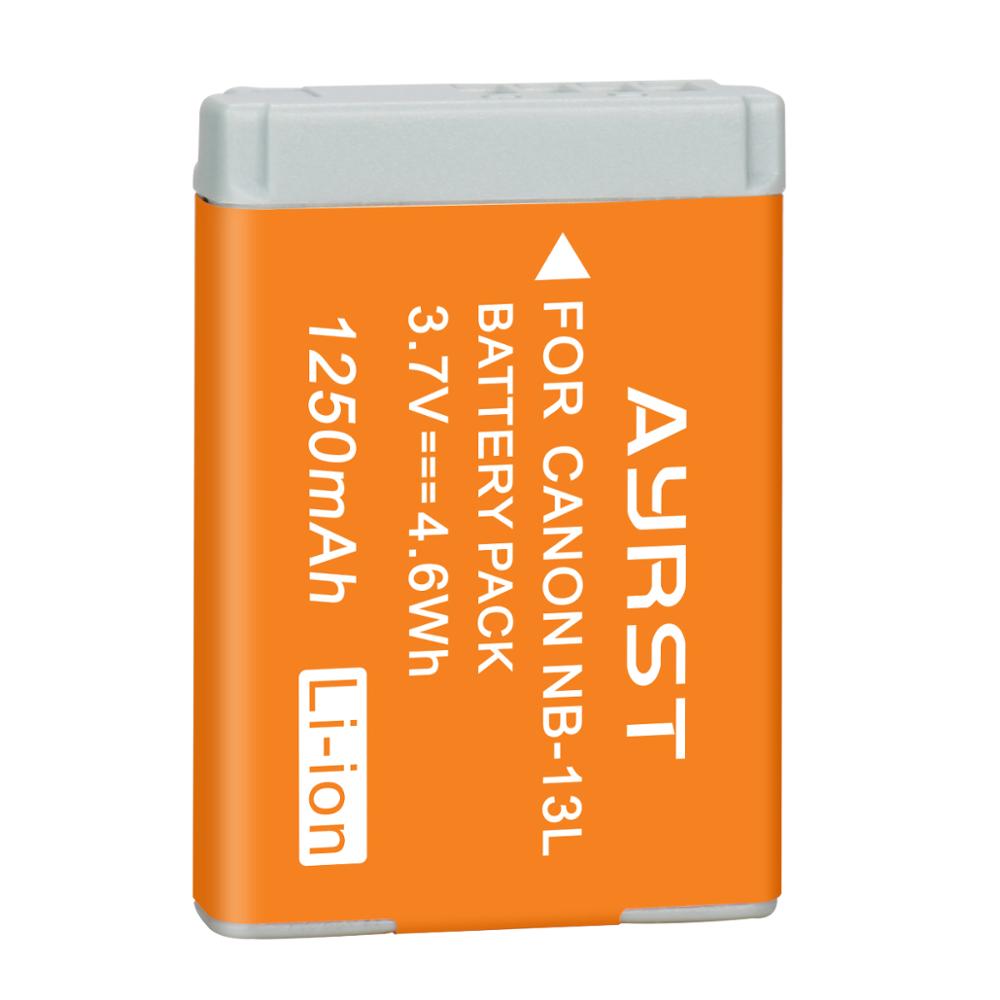 Batterie NB-13L NB 13l NB13L akku pour Canon G7X G9X G5X G7X Mark II G9X Mark II SX620 HS SX720 HS