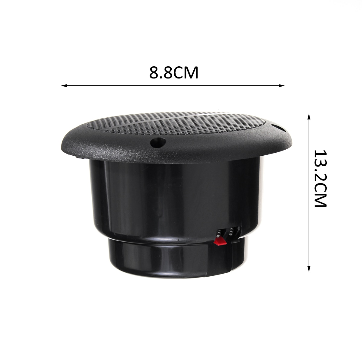 1 Pair 25W Ceiling Speaker Loudspeakers Amplifier Waterproof Marine Boat Ceiling Wall Speakers Kitchen Bathroom Water Resistant