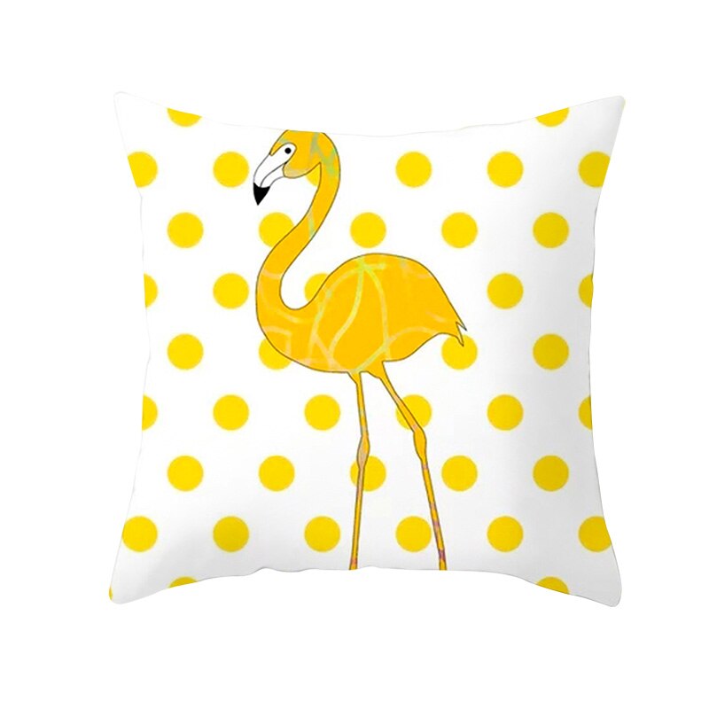 Ananas Blatt Gelb Dekorative Kissenbezug Ananas Gelb Wurf Kissen Fall Polyester Druck Kissen Abdeckung kussensloop: 20