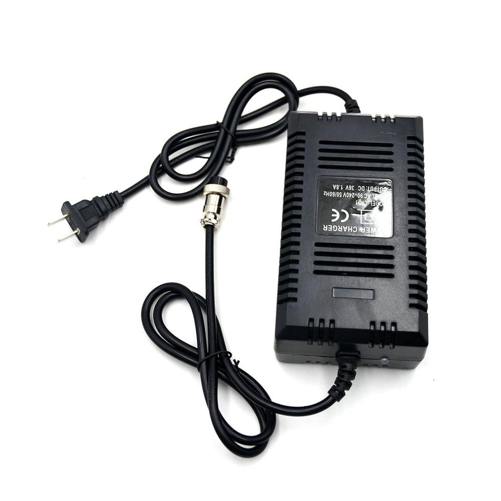 Battery Charger With Scooter Plug Electric Scooter Electric Bike Battery Charger 36V Lithium Power Charger