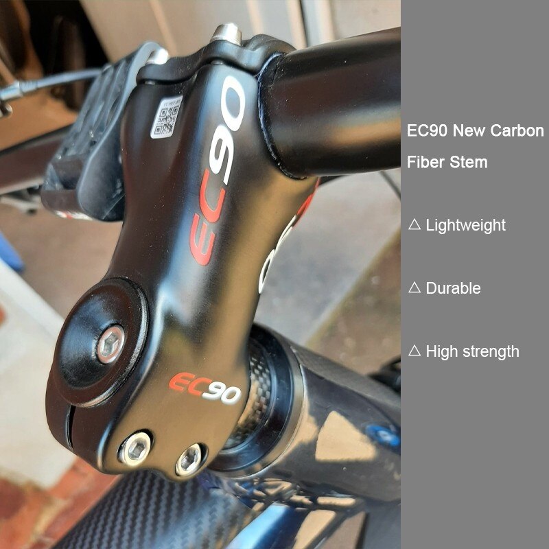 EC90 Bike Stem Full Carbon Fiber 60/70/80/90/100/110/120mm MTB Stem ±6°/17° Bicycle Handlebar Stem for Mountain Road Bike