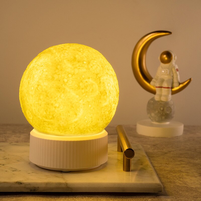 3D Print Star Maan Lamp Kleurrijke Verandering Touch Home Decor Sterrenhemel Usb Led Nachtlampje Galaxy lamp