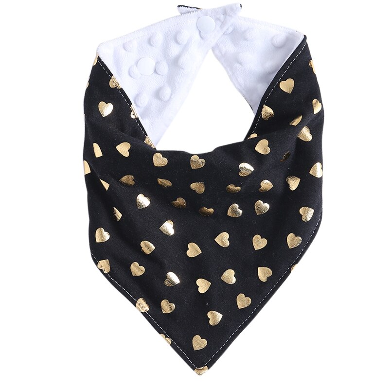 Barn baby mating hodet skjerf håndkle smekke gutter jente bandana spytt trekant drible