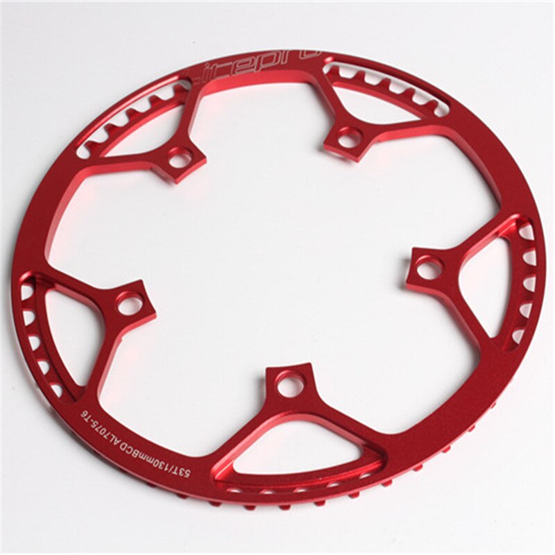 Litepro 130mm bcd kedjekrans i aluminiumlegering 45t-58t hopfällbar cykelskiva med skydd ultralätta cykeldelar