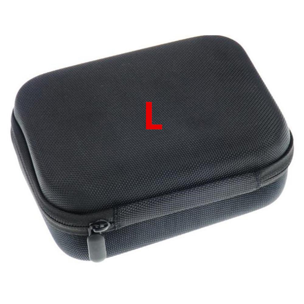 Draagbare Draagtas Hard Bag Sport Camera Accessoire Shockproof Camera Opbergtas Voor Go Pro Hero 3/4 Sjcam Actie Camera: L