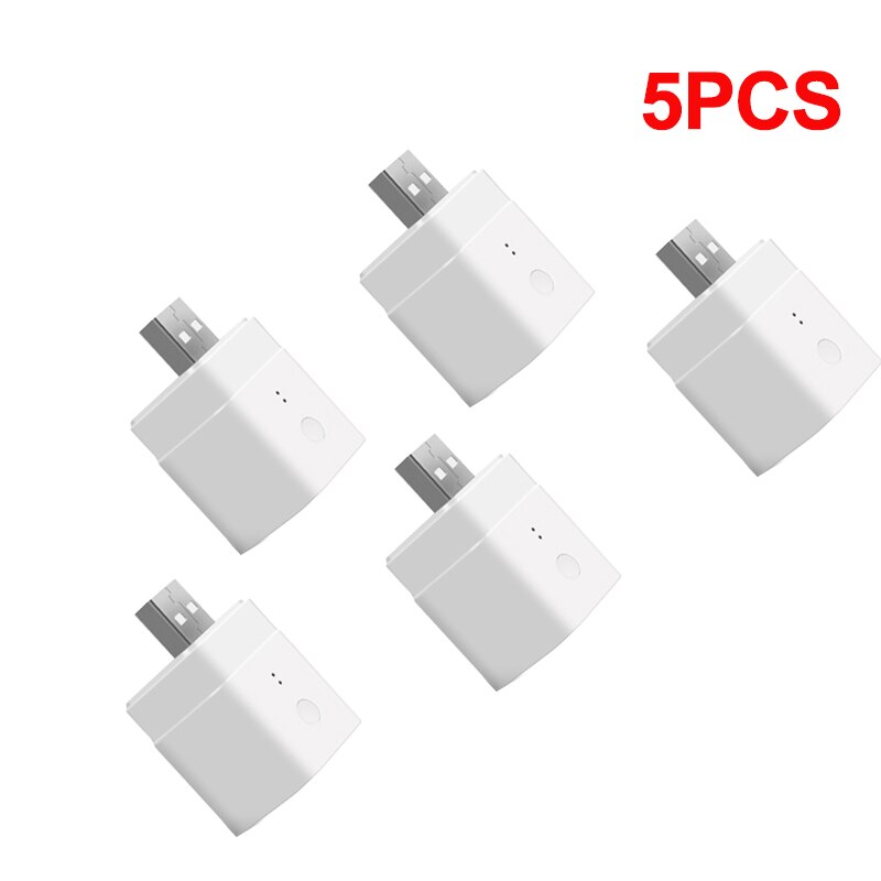 SONOFF Micro Wireless USB di Smart Adapter 5V Wifi Mini USB Adattatore di Carica Prodotti E Attrezzature Smart Per Il Controllo Remoto Funziona Con Alexa Google Casa: 5pcs