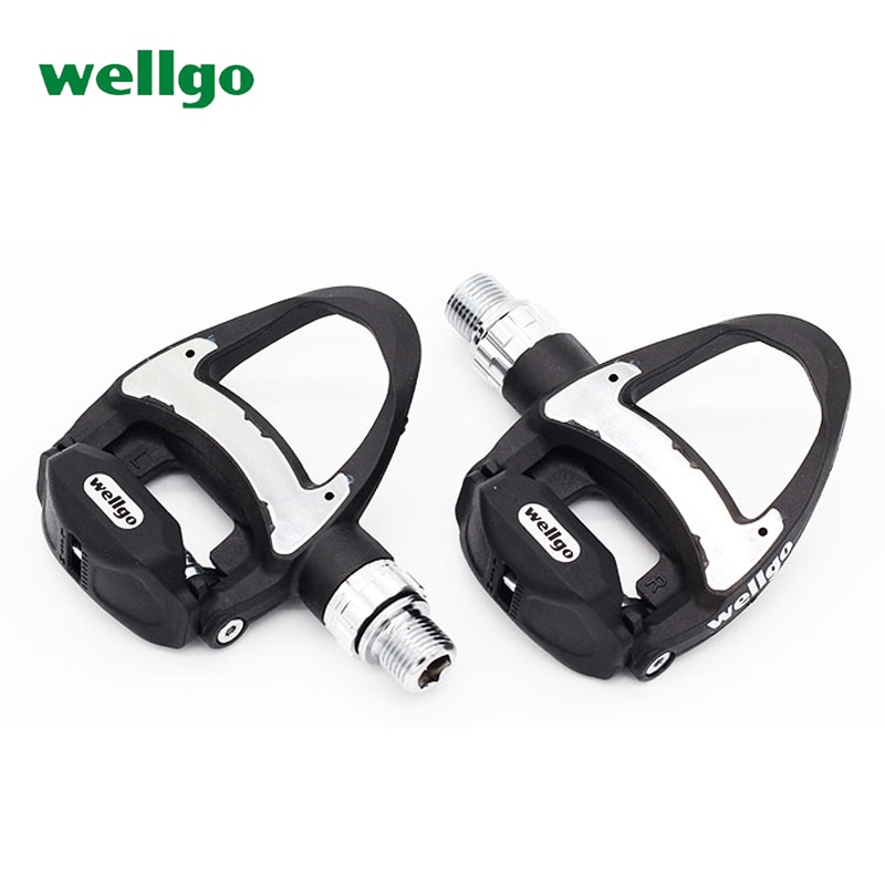 Wellgo R312 Ultra-Light Carbon Road Bicycle Pedals Self-locking Pedal with 3 Bearing look keo Compatible 249g