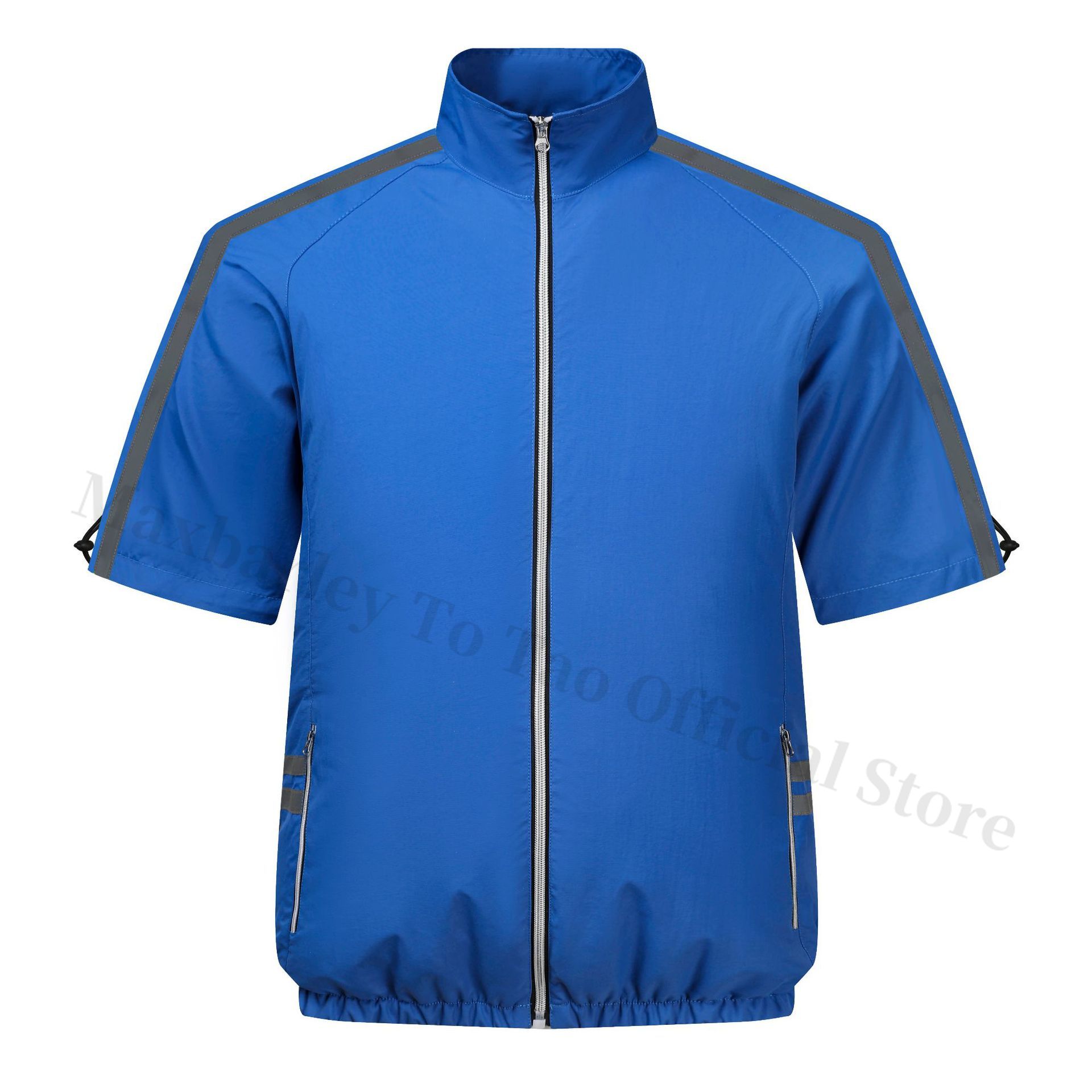 Gilet Raffreddante Uomo USB Gilet da Lavoro Senza Maniche - Abbigliamento Climatizzato per Pesca Esterna Giacca Termica: 4XL / Nero