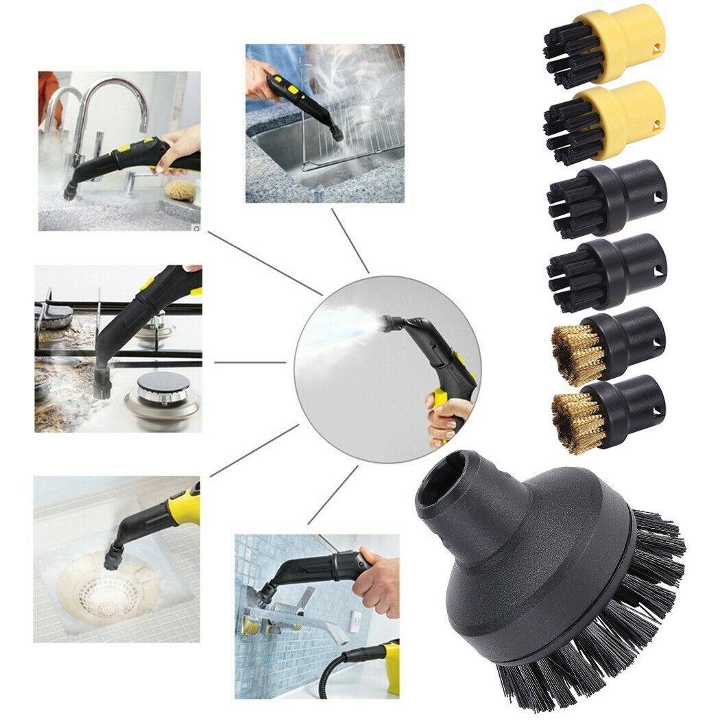 Grote Ronde Borstel Set Accessoires Voor Karcher SC1 SC2 SC3 Stoomreiniger Onderdelen Absolute Vervanging