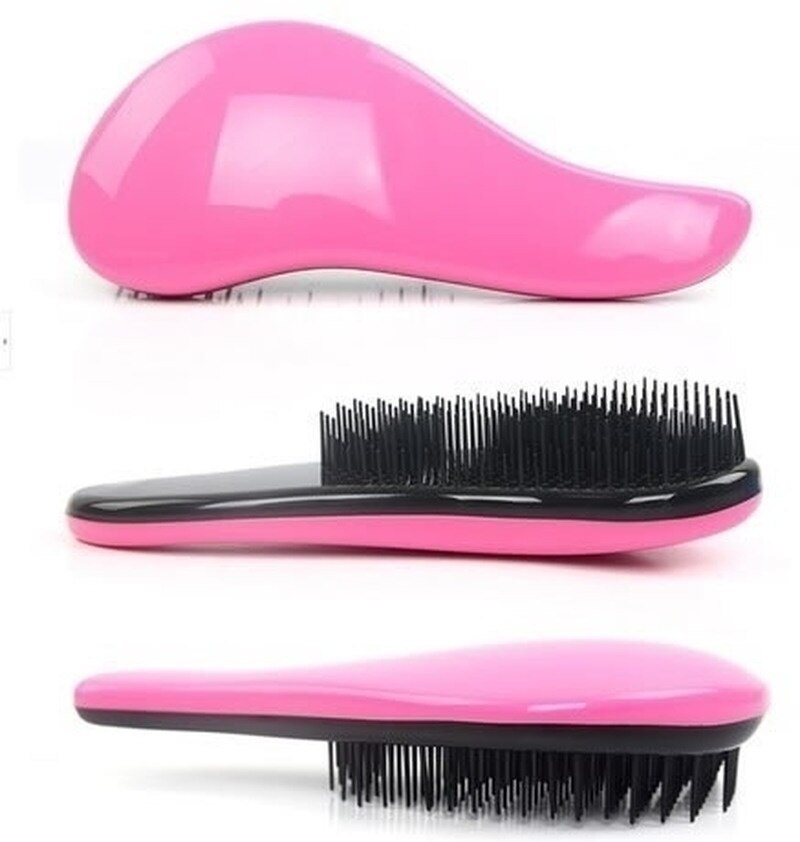Baby Kinder und Frauen Entwirren Haar Pinsel Combs Salon Sanfte Anti-statische Pinsel Verwicklung Nass Trocken Borsten Griff Haar pinsel