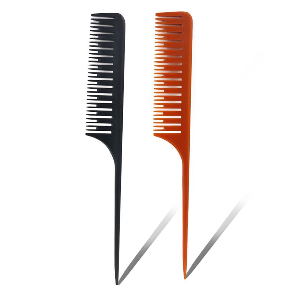 Haar Hoogtepunt Sectioning Kam Voor Haar Coloring Highlighting Weven Sectioning Haarverf Styling Tool Voor Salon Gebruik: 2pcs