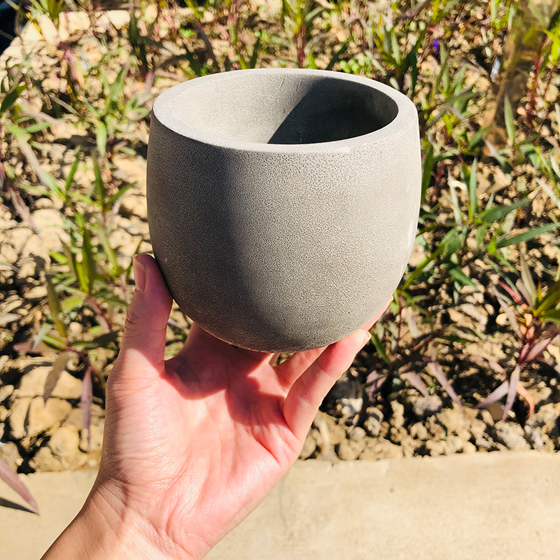 Moules en Silicone pour jardinières en béton rond bricolage Pot de fleur moule de Pot de ciment moule de récipient en béton en forme de U moule en résine époxy de Style nordique