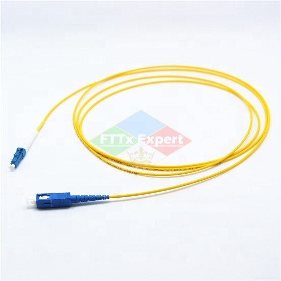 10PCS Simplex LC/UPC-SC/UPC fiber optic patch cord Cable 1m/2m/3m/5m/10m fiber optic jumper cable 2.0mm