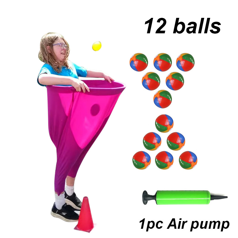 Granny Pants Yard Game Set Family Giant Outdoor Party Game Parent Child Throwing Adult Group Yard Activity Prop Game Costume: PURPLE