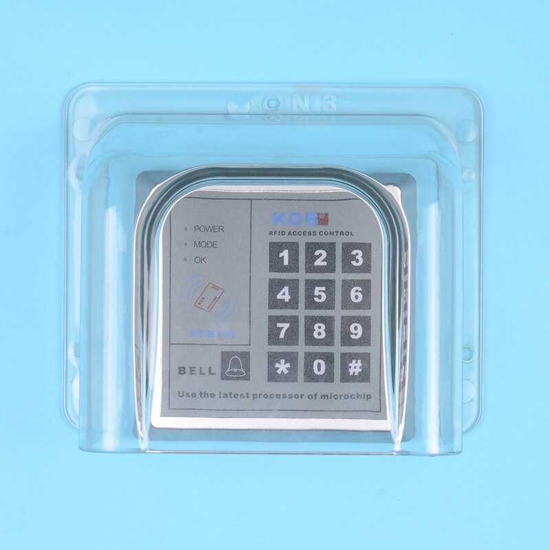 Metal Keypad Rain Cover Protection Box Transparent Plastic Rainproof Waterproof Shell for RFID Access Control System Card Reader