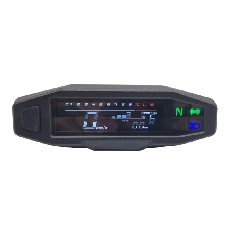 Universal Motorcycle LCD Digital Speedometer Mini Motorcycle Meter Carburetor Meter Motorcycle Odometer