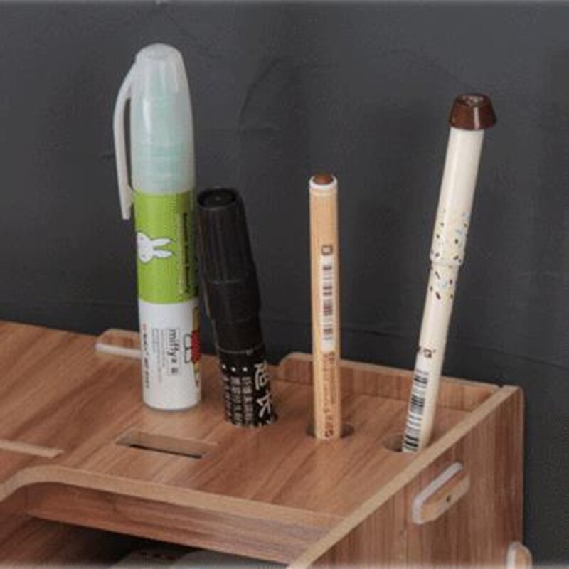 Display Computer Scherm Basis Verhogen Rack Creatieve Desktop Plaat Afwerking Opbergrek Tafel Smalle Computer Bureau