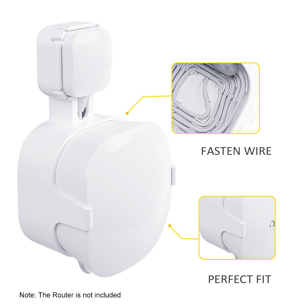 Wall Mount Holder for EERO mesh Home WiFi System Simple and Sturdy Wall Mount Holder Stand Bracket