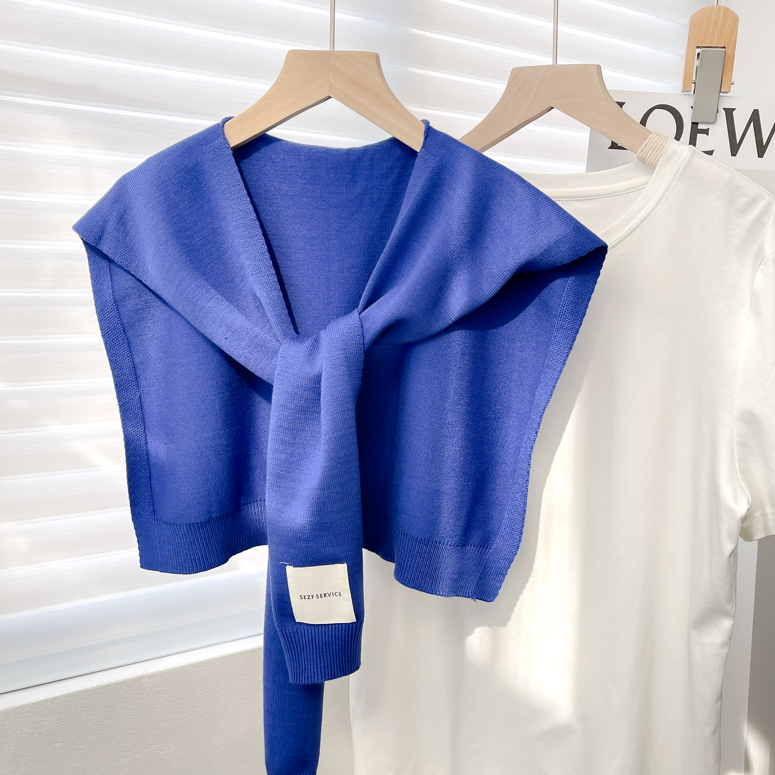 Bufanda chal de punto de Color liso para mujer, capas de otoño e invierno con camisas, ropa de invierno a la , bufandas decorativas para mujer