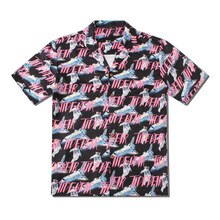 Men Summer Lapel spaceman Print Short Sleeve Hawaiian Shirt Top Blouse2019 latest popular summer men's shirt