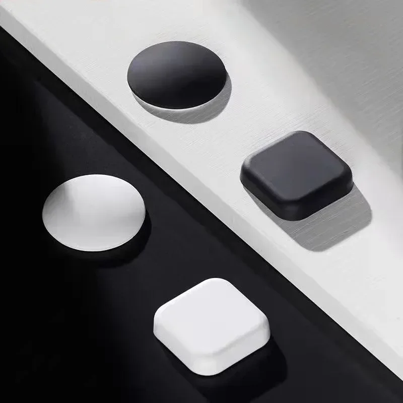 Silicone Door Stop 5pcs, Door Handle, Cushion, Home Decoration, Wall Pad, Wall Protections, Noise Elimination,thickening