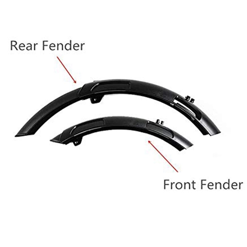 Bicicleta de guardabarros para Xiaomi Qicycle EF1 bicicleta eléctrica Scooter neumático Splash guardabarros partes guardabarros estante Rack Original repuesto