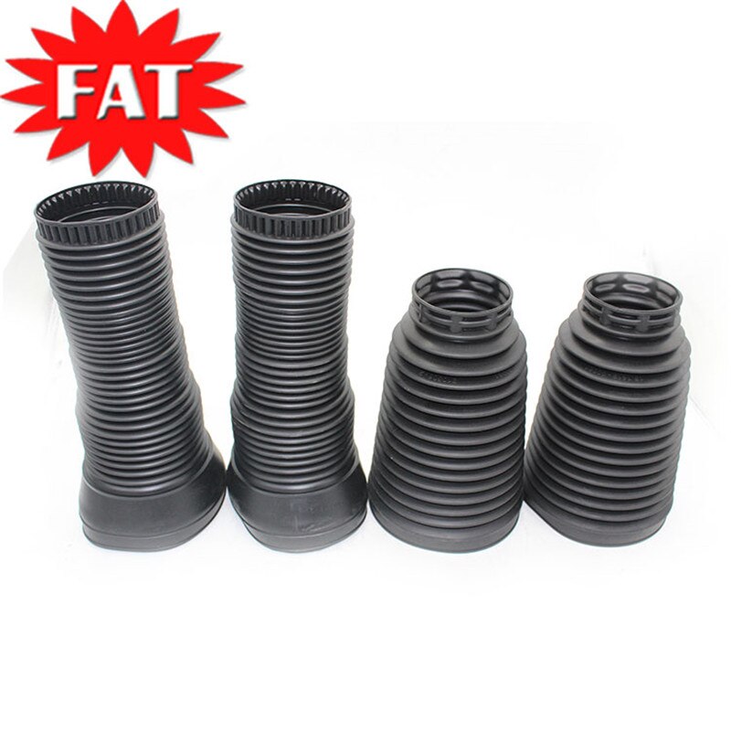 4 PCS/Set Front Rear Shock Absorber Dust Cover For VW Phaeton For Bentley Continental GT Rubber Dust Cover 4D0616039 4D0616040