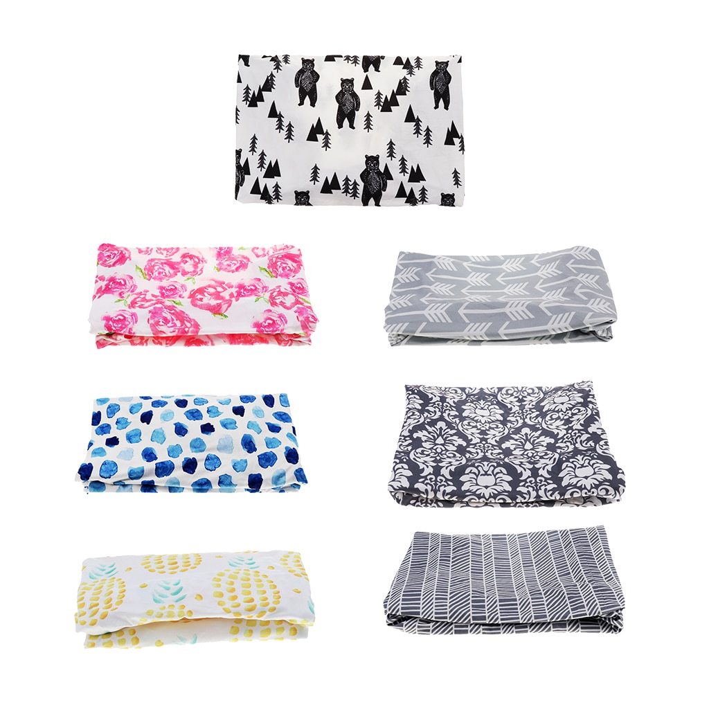 Infant Diaper Changing Table Pad Cover Cradle Sheet for Baby Girls Boys
