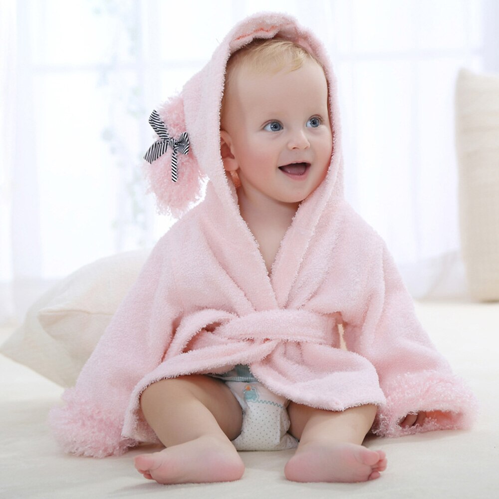 Toalla de baño para bebé, albornoz de verano con capa de algodón, toallas para bebé recién nacido, bonito de Animal, capa con capucha, Toalla de baño 0-1 año