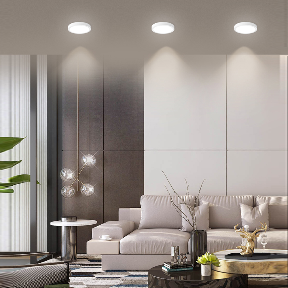 Hartisan ultratunn led panel taklampa enkel led rund fyrkantig lampa 3000k/4000k vardagsrum korridor inomhusljus