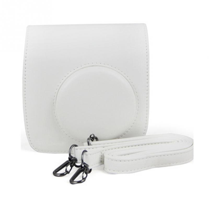 Classic Vintage Leather Camera Strap Bag Case Cover Pouch Protector Voor Polaroid Camera Voor Fuji Fujifilm Instax Mini 8: B