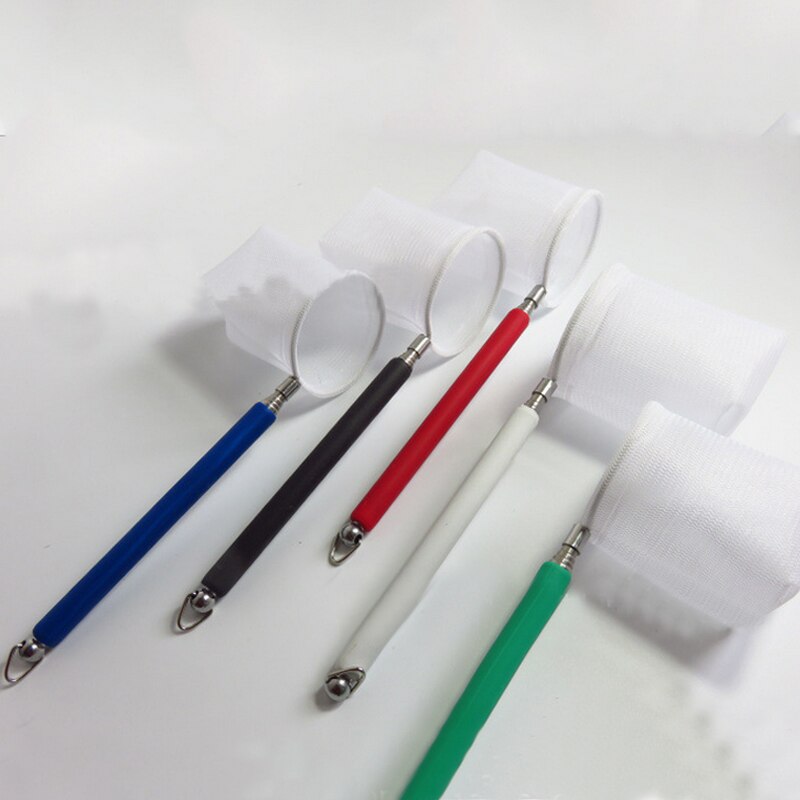 Mini Adjustable Fish Tank Catch Net Stainless Steel Shrimp Scoop Fish Scoop Round Square Pocket Shrimp Catching Nets