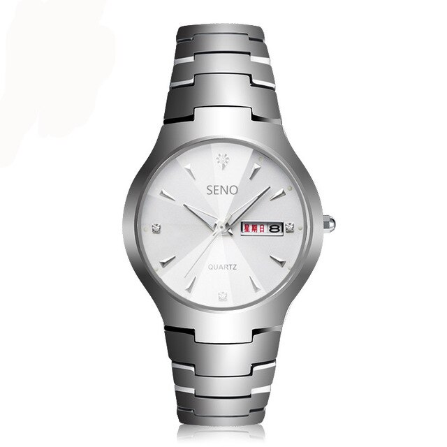 Kalender par ure guld armbåndsur til damer personlighed populær trend kvindelige armbåndsur diamant quartz: Msw