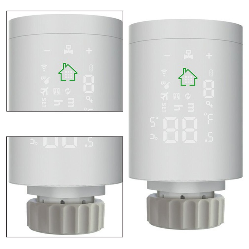 Tuya ZigBee 3.0 Radiator Valve Smart Radiator Actuator Programmable Thermostatic Valve Temperature Controller