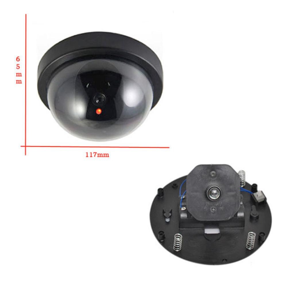 4 Stuks Dome Camera Dummy Waterdichte Beveiliging Cctv Surveillance Camera Met Knipperende Rode Led Light Outdoor Indoor Simulatie Camera