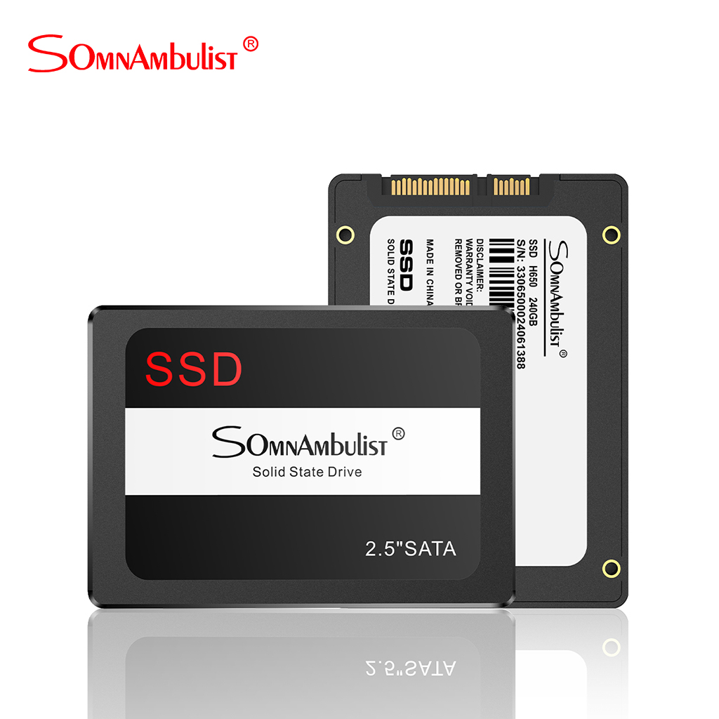 Ssd interne en plastique sata 2.5 pour ordinateur portable, ordinateur de bureau, 960 go/480 go/240 go/120 go/60 go