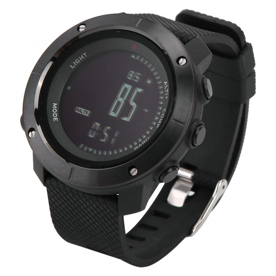 SUNROAD hommes Sports de plein air montre numérique intelligente avec altimètre baromètre réveil boussole thermomètre Altitude tendance