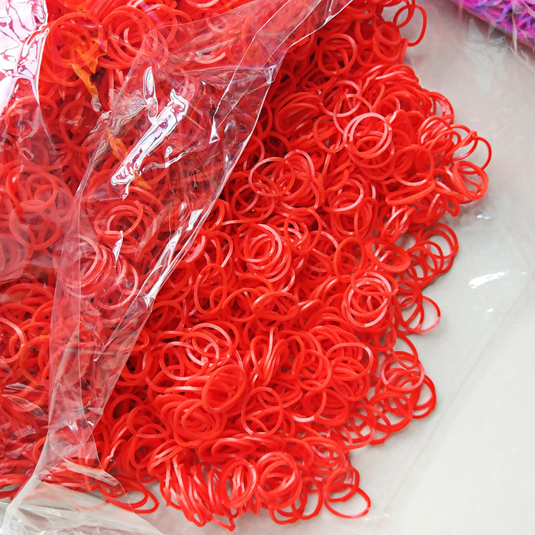 Retail Rianbow Diy Speelgoed Elastiekjes Armband Voor Kinderen Haar Rubber Loom Bands Refill Rubber Band Maken Geweven Armband Diy