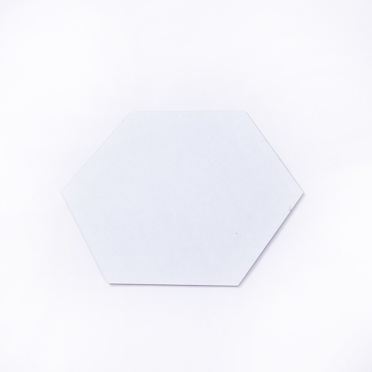 3D Mirror Hexagon Acrylic Removable Wall Sticker Decal Home Decor: Silver