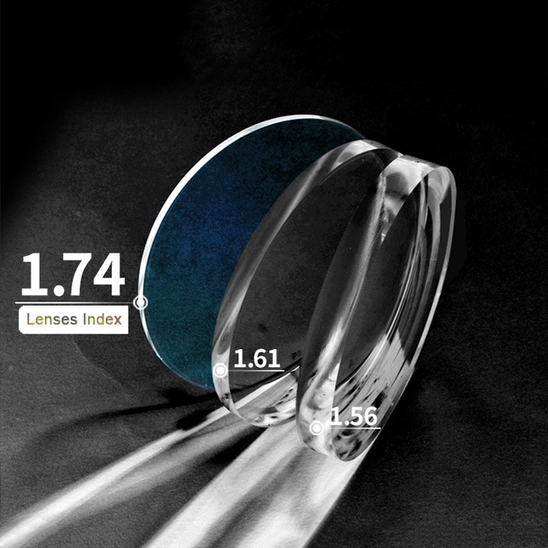 Single Vision Optical Glasses Prescription AR Rx Lenses For Myopia/Hyperopia/Presbyopia Eyeglasses CR-39 Resin Lens With Coating