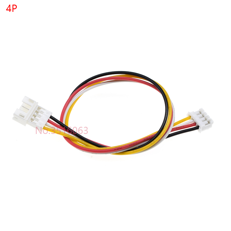 5/10 Stuks PH2.0 200MM 2/3/4/5/6 Pin Man-vrouw Connector met Draad 2.0MM 2p 3p 4p 5p 6p Kabel JST Verlenglijn: Lavendel / 5-9 Stks
